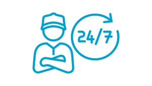 24/7 tiepalvelu